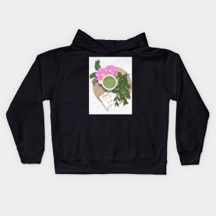 Green Tea | Music For A Sushi Restaurant Kids Hoodie